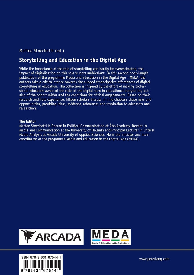 Storytelling and Education in the Digital Age