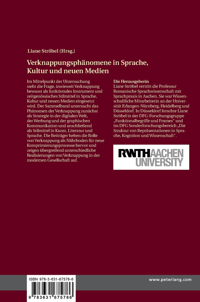 Verknappungsphaenomene in Sprache, Kultur und neuen Medien