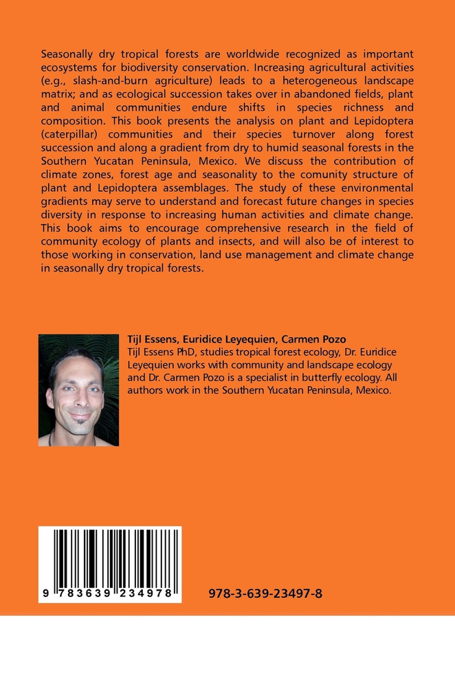 Vegetation and Lepidoptera in Seasonally             Dry Tropical Forests