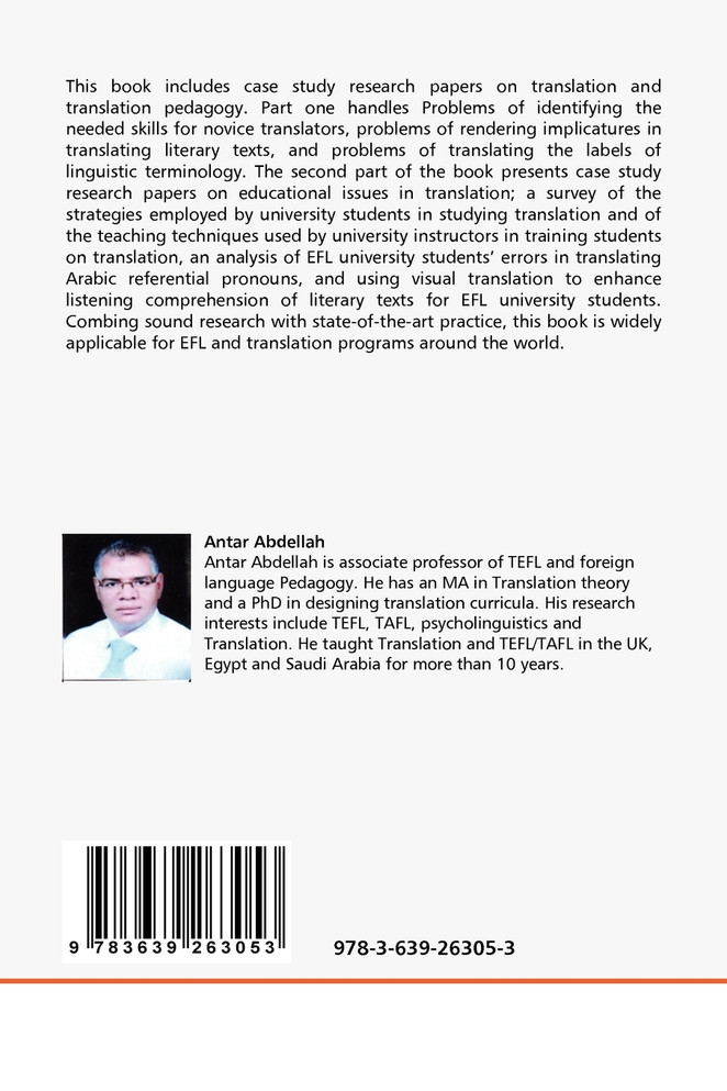 Perspectives on Teaching and Researching Translation