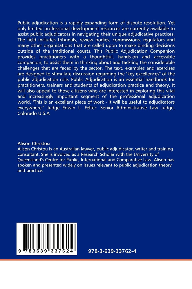 Public Adjudication