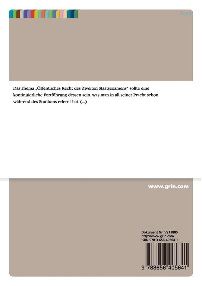 Die öffentlich-rechtliche Assessorklausur