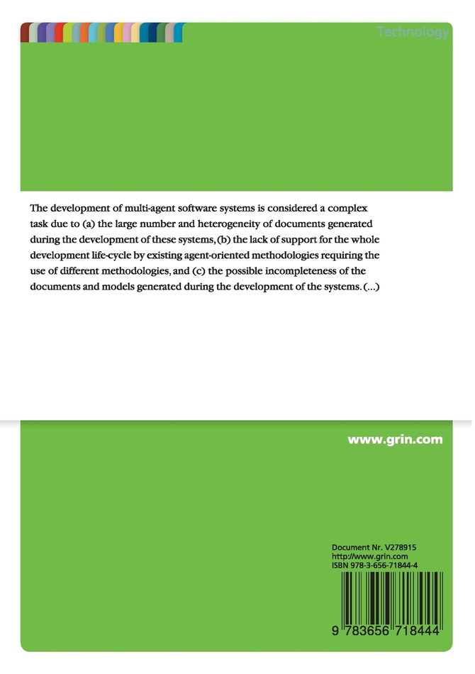 Software Traceability for Multi-Agent Systems Implemented Using BDI Architecture (vol. 2)