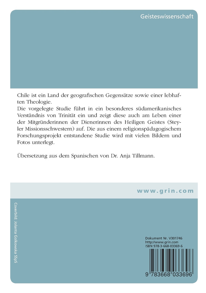 Aspekte einer südamerikanischen Trinitätstheologie