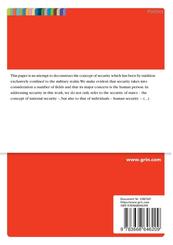 Global Security, the Number One Dilemma of the World Community