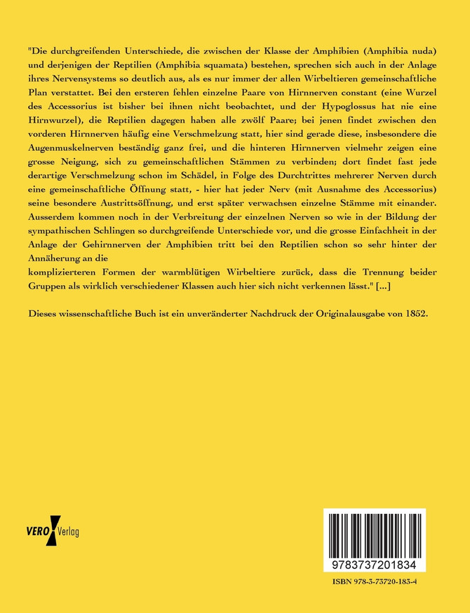 Die Gehirnnerven der Saurier