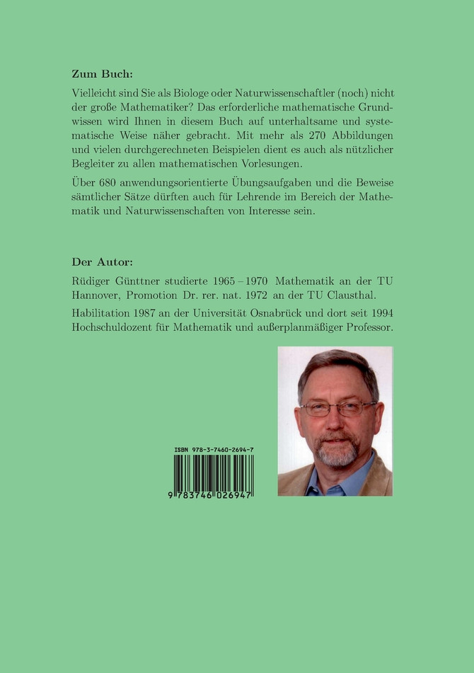 Mathematik für Biologen und Anwender