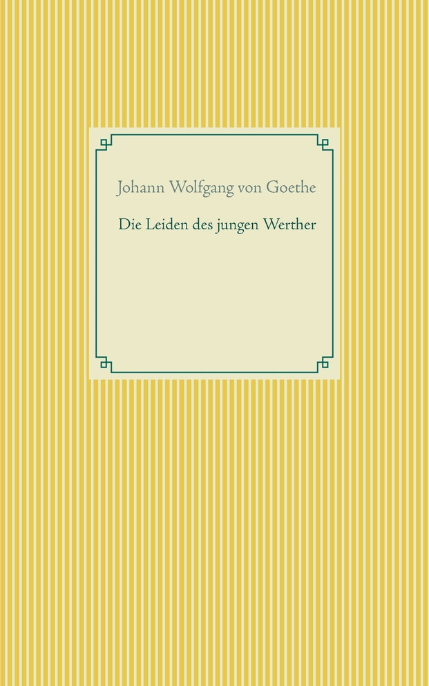 Die Leiden des jungen Werther