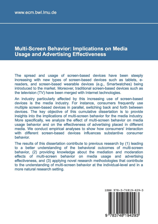 Multi-Screen Behavior