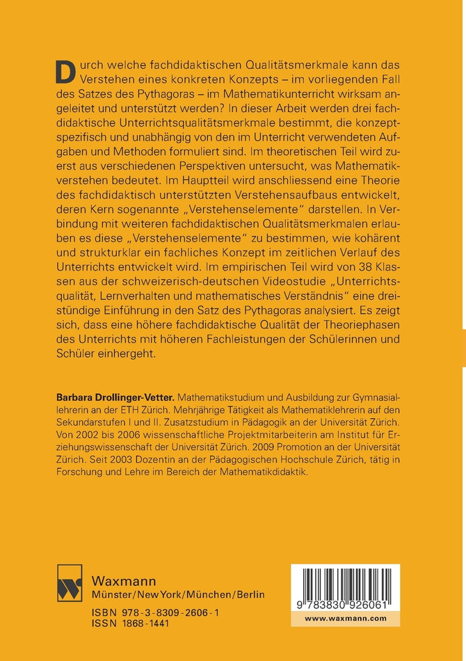 Verstehenselemente und strukturelle Klarheit