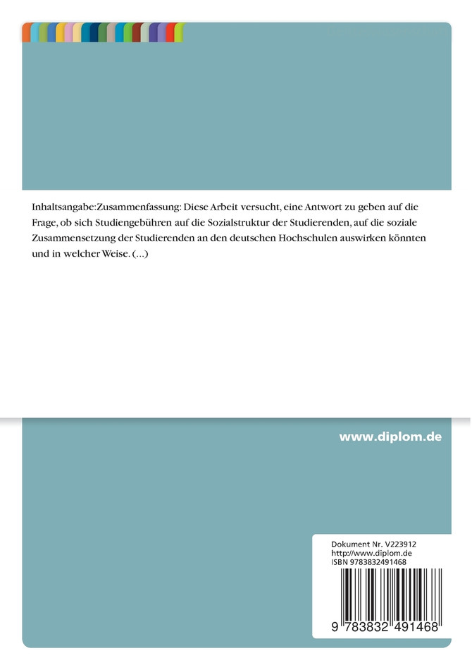 Arbeiterklasse und Studiengebühren