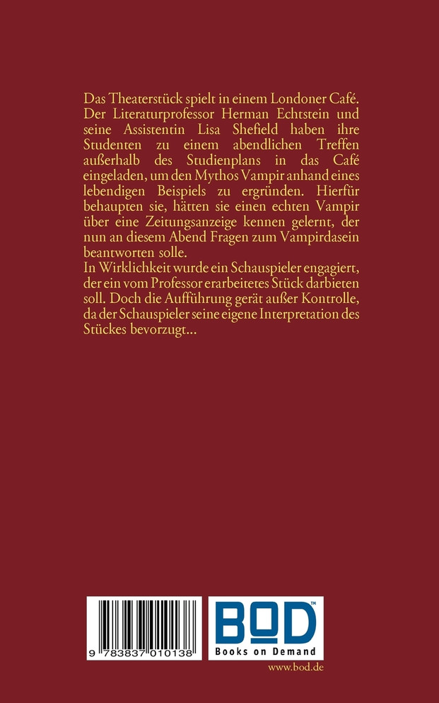Die Geschichte eines Vampirs
