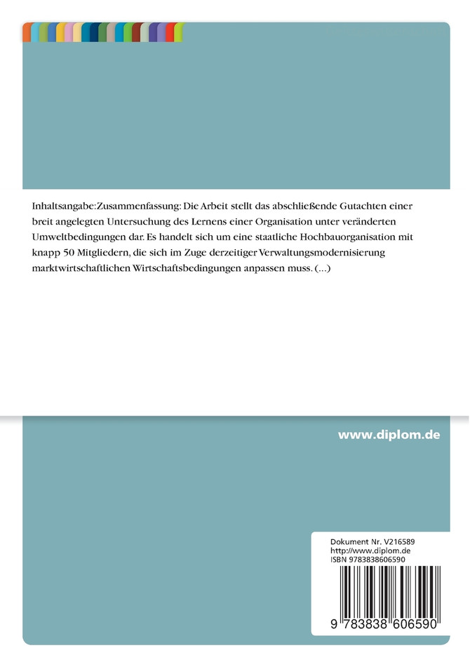 Organisationales Lernen