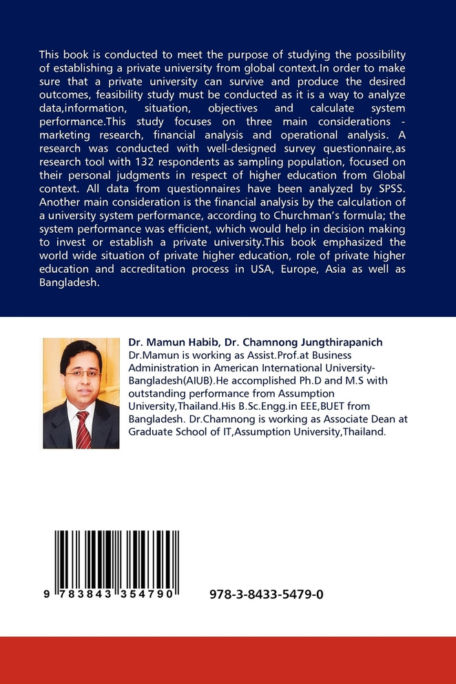 Feasibility Study - Marketing, Financial and Operational Analysis