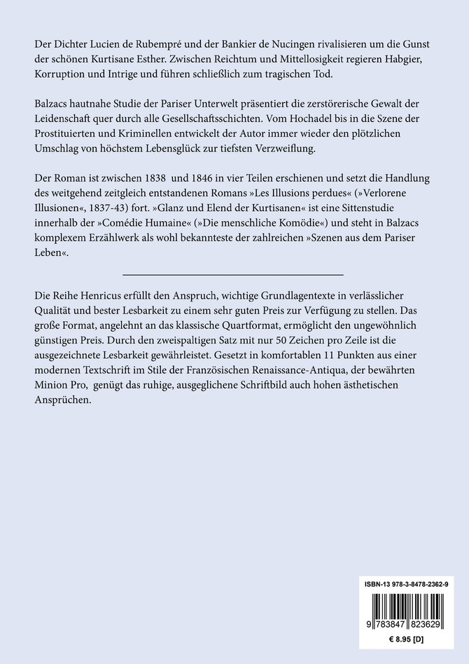 Glanz und Elend der Kurtisanen