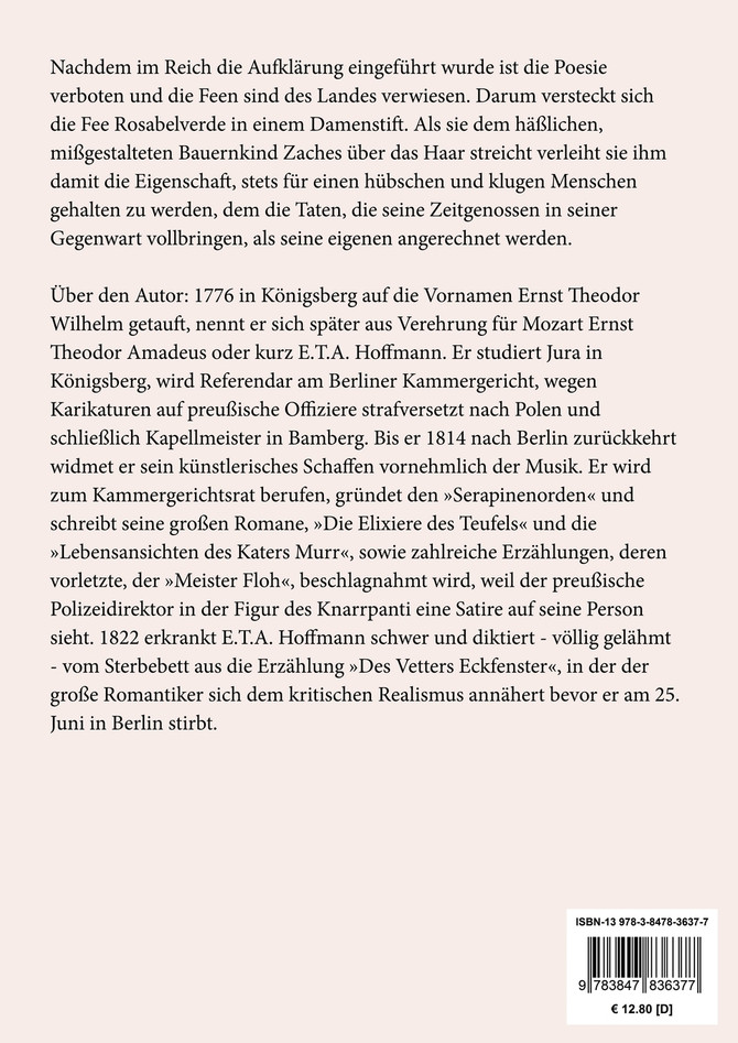 Klein Zaches genannt Zinnober (Großdruck)