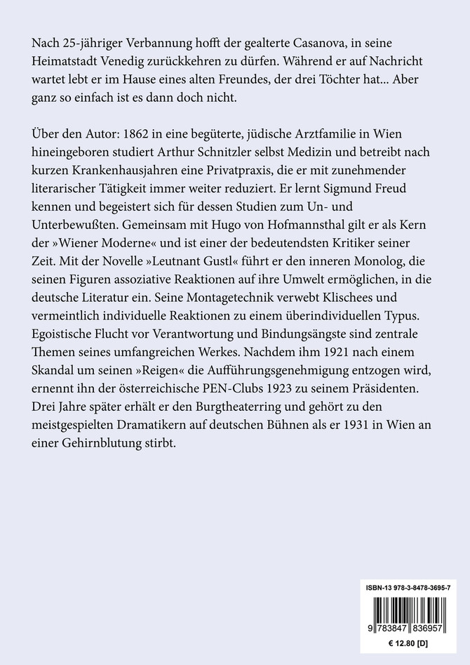 Casanovas Heimfahrt (Großdruck)