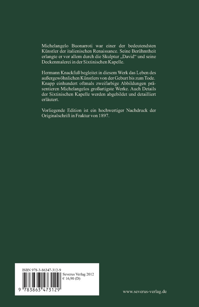 Michelangelo. Leben und Werk