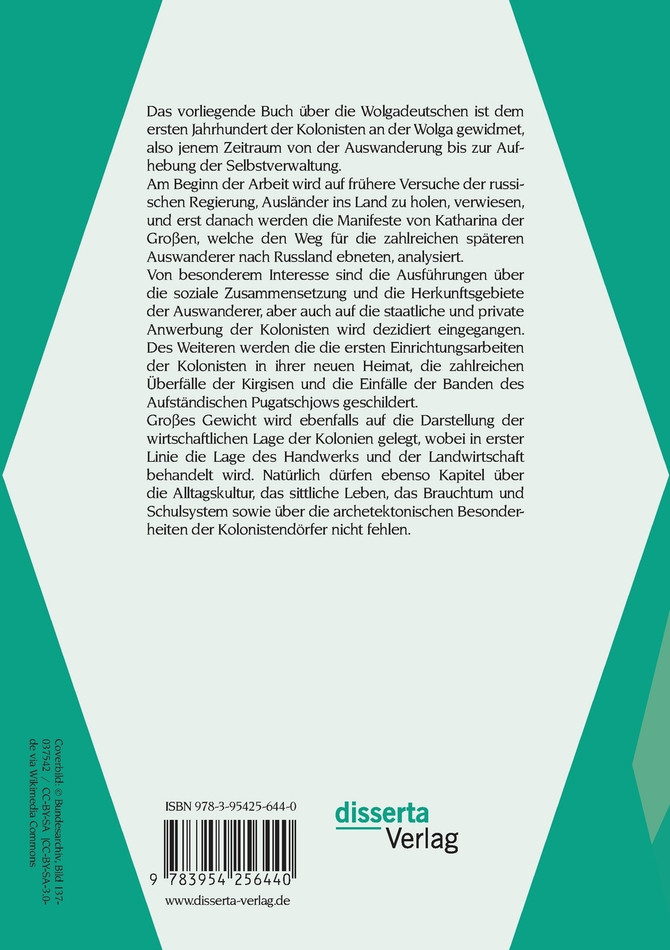 Erste Deutsche an der Wolga