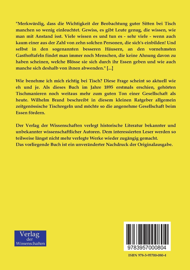 Anstand bei Tisch