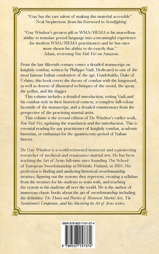 The Art of Sword Fighting in Earnest