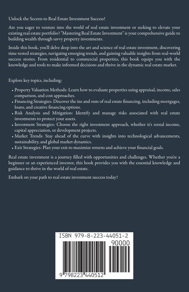 Mastering Real Estate Investment