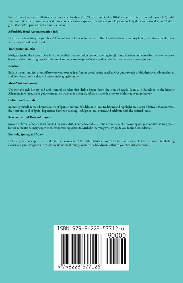 Spain Travel Guide 2024