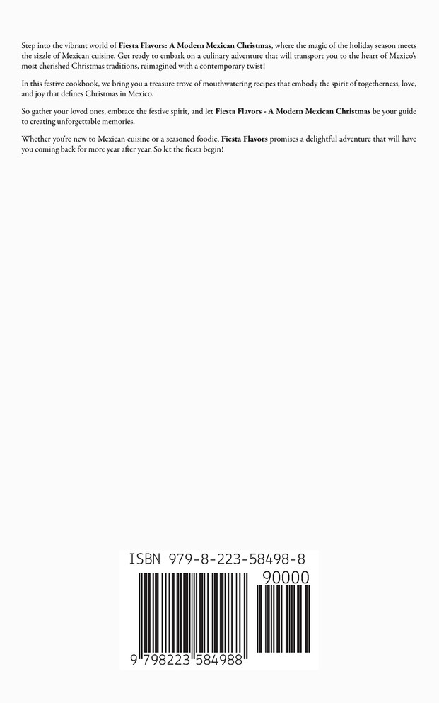 Fiesta Flavors - A Modern Mexican Christmas