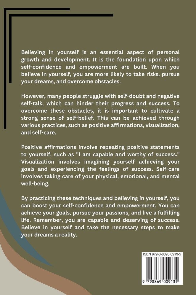 The Art of Believing in Yourself