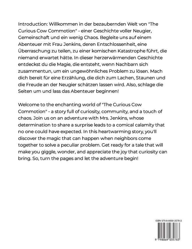 die Neugierigen Kuh Aufregung (The Curious Cow Commotion)