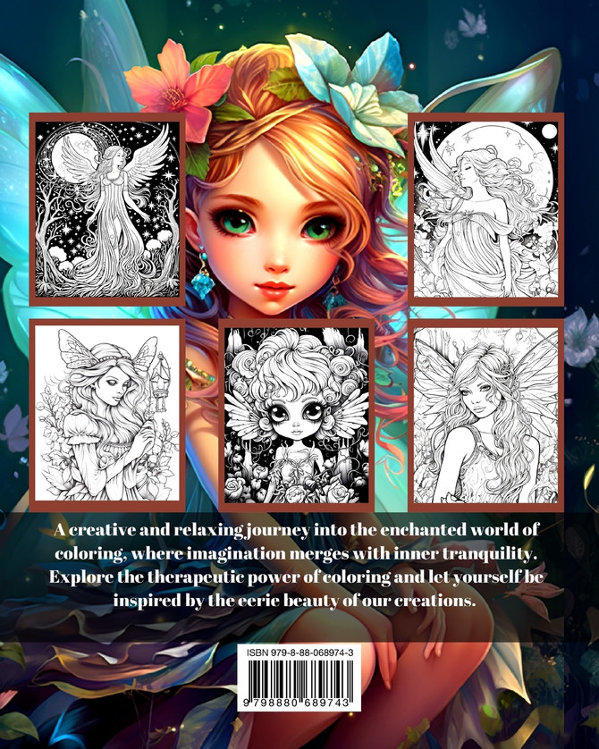 Fairy Coloring Book