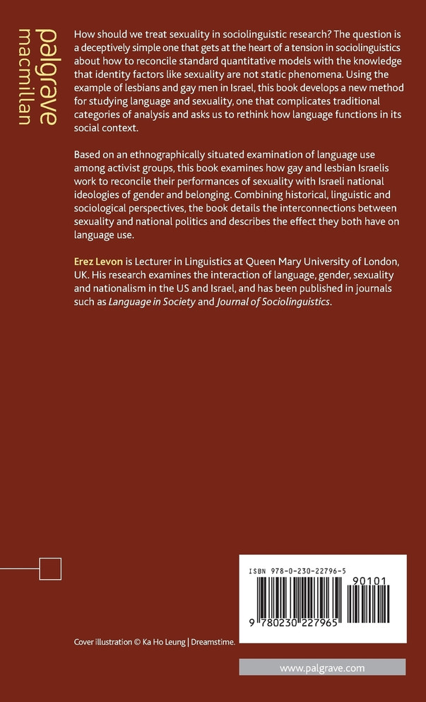 Language and the Politics of Sexuality