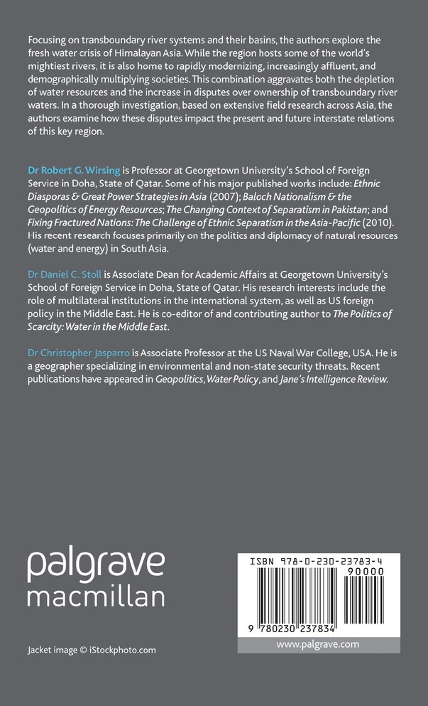 International Conflict over Water Resources in Himalayan Asia