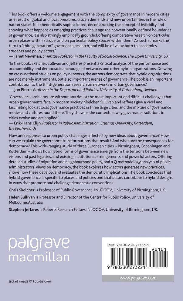 Hybrid Governance in European Cities