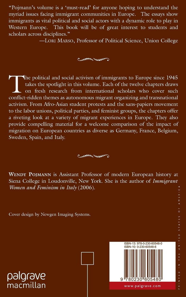 Migration and Activism in Europe Si
