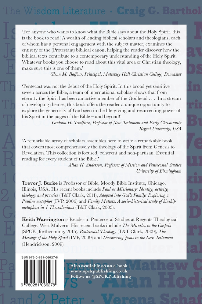 A Biblical Theology of the Holy Spirit