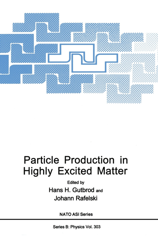 Particle Production in Highly Excited Matter