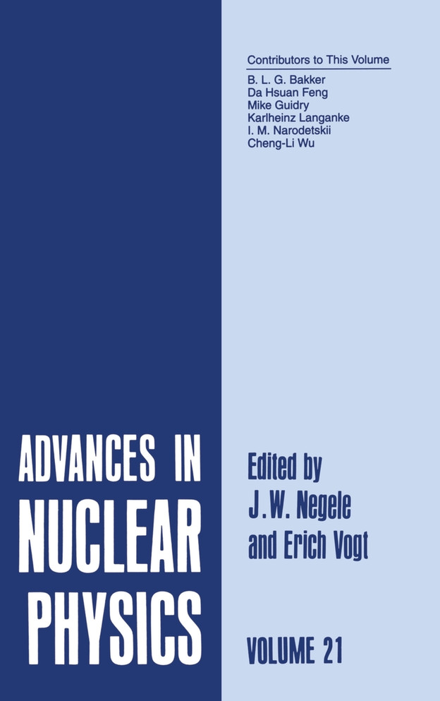 Advances in Nuclear Physics