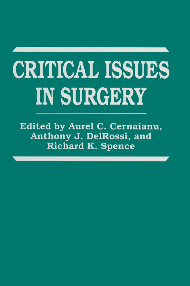 Critical Issues in Surgery