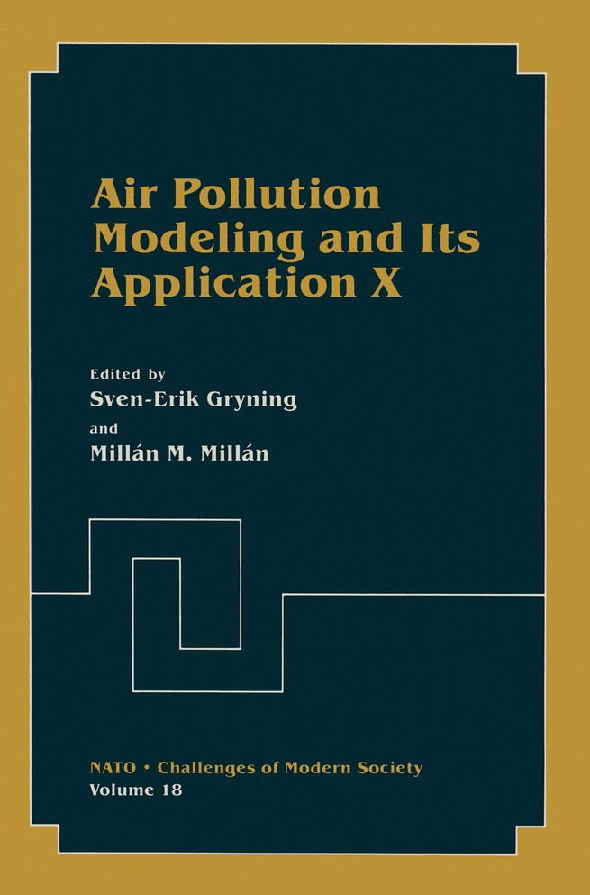 Air Pollution Modeling and Its Application X