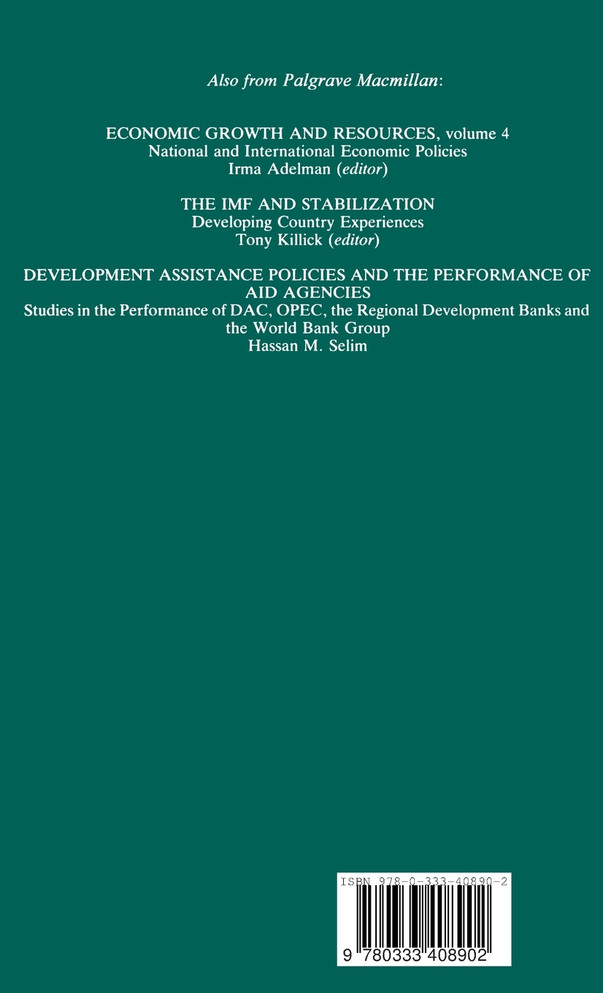 International Financial Policy and Economic Development