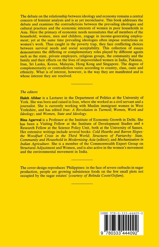 Women, Poverty and Ideology in Asia