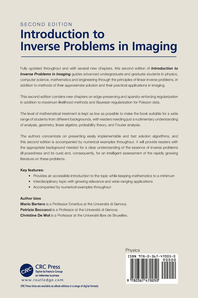 Introduction to Inverse Problems in Imaging