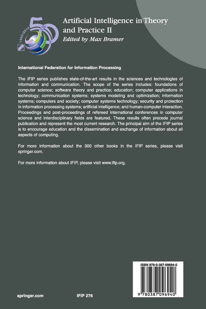 Artificial Intelligence in Theory and Practice II