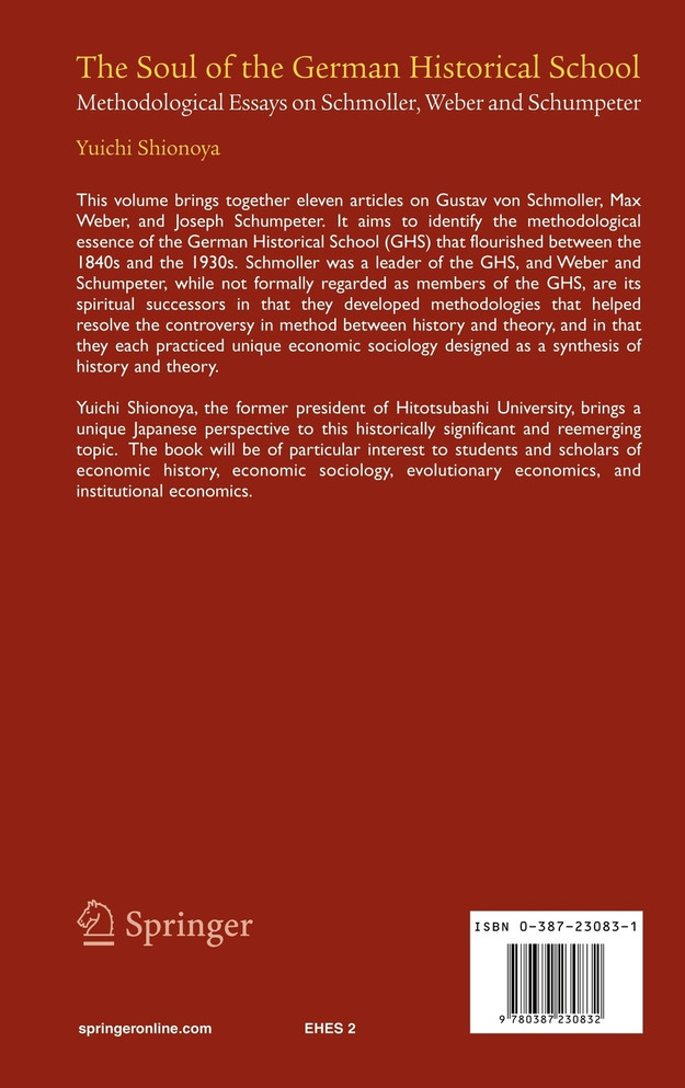 The Soul of the German Historical School