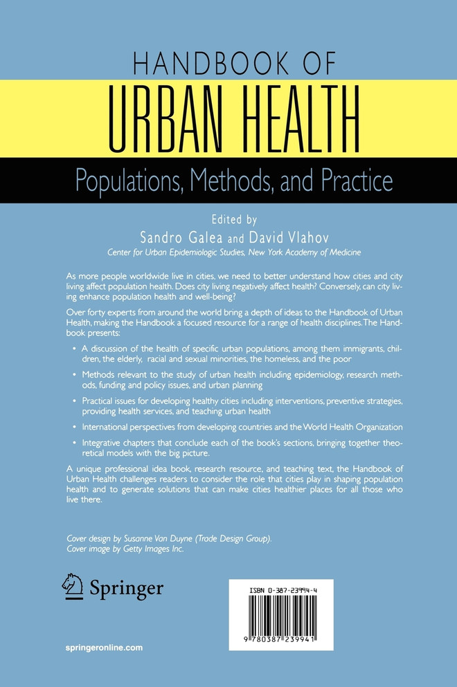 Handbook of Urban Health