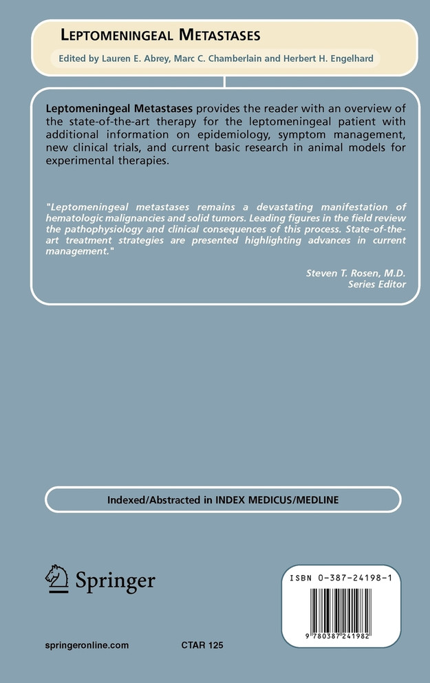 Leptomeningeal Metastases