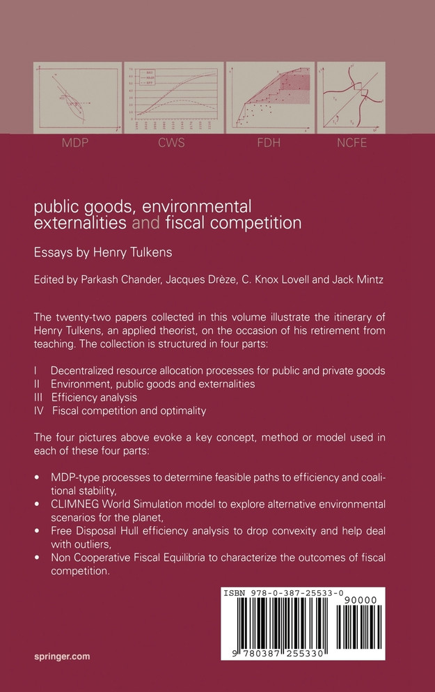 Public Goods, Environmental Externalities and Fiscal Competition