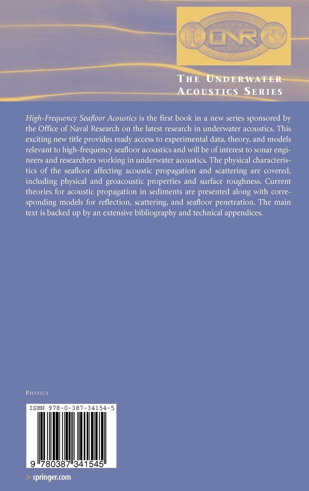 High-Frequency Seafloor Acoustics