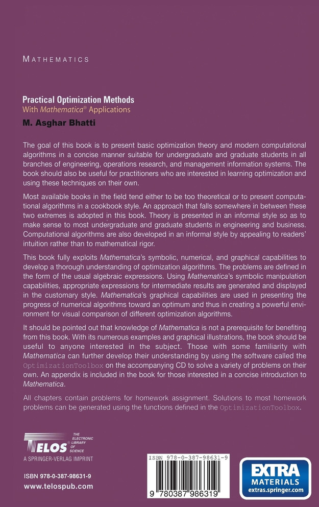 Practical Optimization Methods